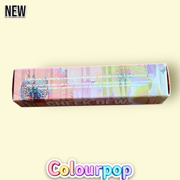 New NIB colourpop cheek dew hydrating serum blush spring flush - Picture 5 of 6